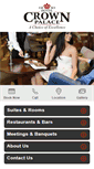 Mobile Screenshot of crownpalace.com